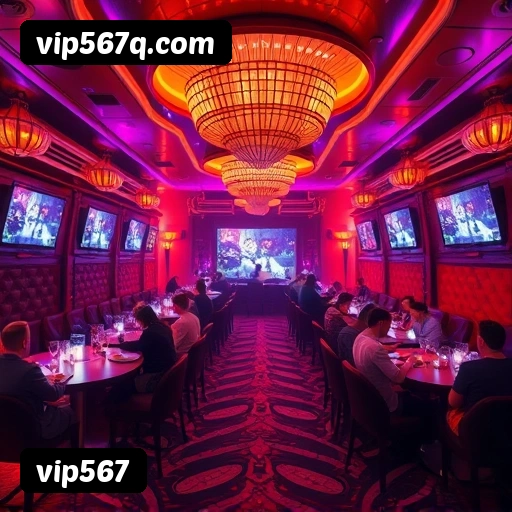 Streaming 4K no cassino ao vivo da vip567